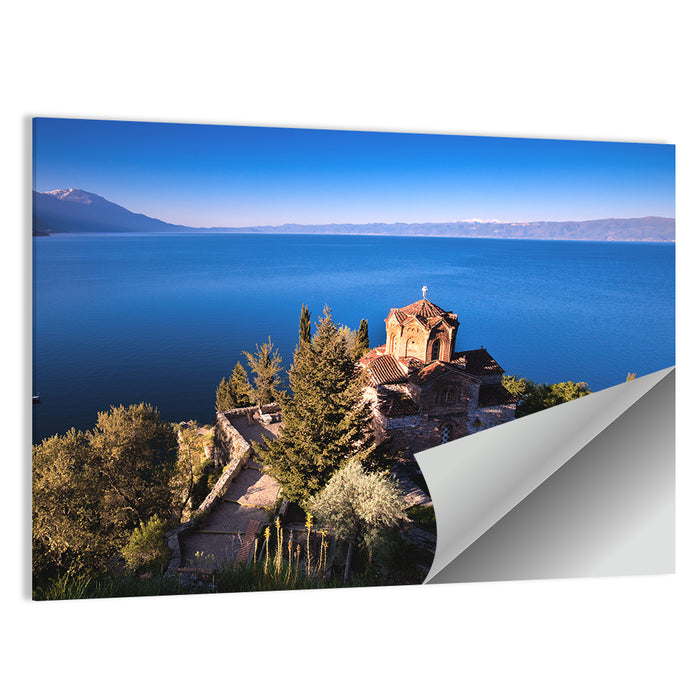 Church of St John at Kaneo, Ohrid Wall Art as a poster print