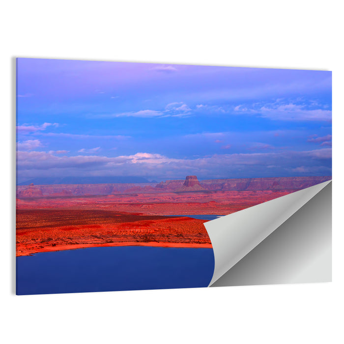 Lake Powell Sunset Wall Art as a poster print