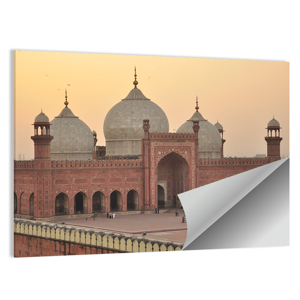 Badshahi Mosque Sunset Wall Art