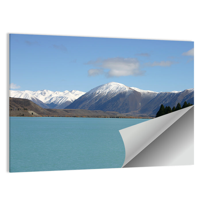 Turquoise Lake Pukaki Wall Art as a poster print