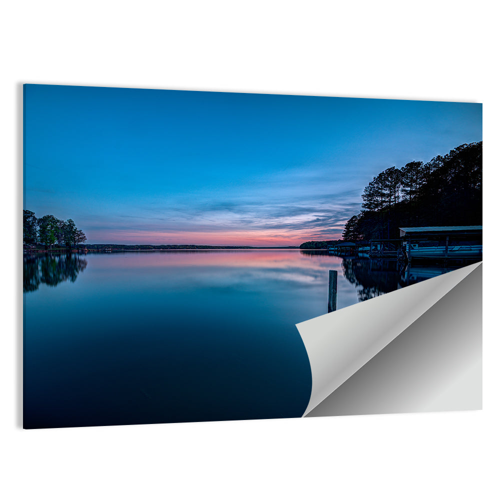Lake Gaston Sunset Wall Art