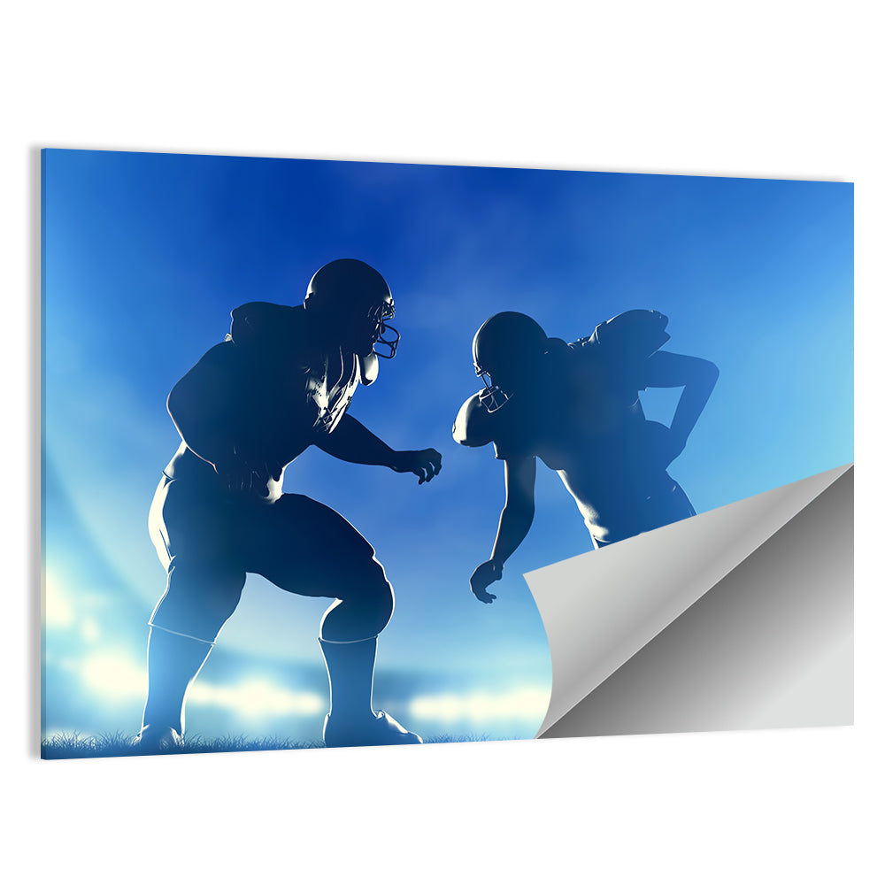 Football Players Wall Art