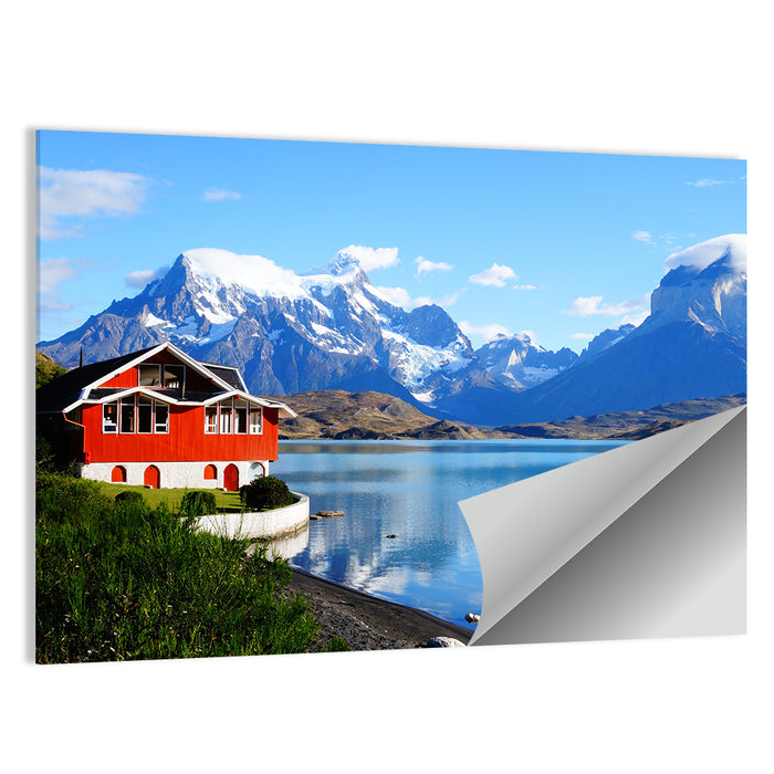 Lake Pehoe, Torres Del Paine Wall Art as a poster print