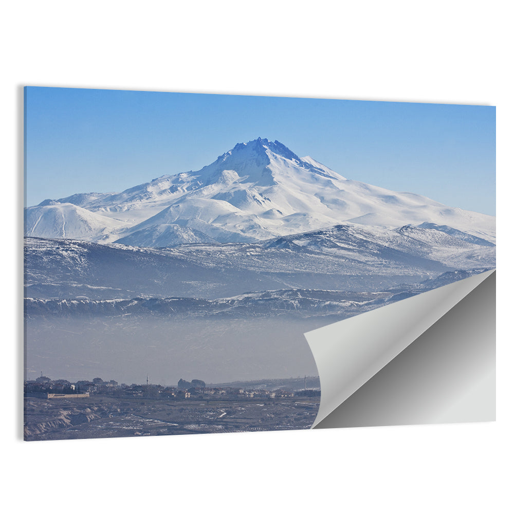 Snowy Mountain Wall Art