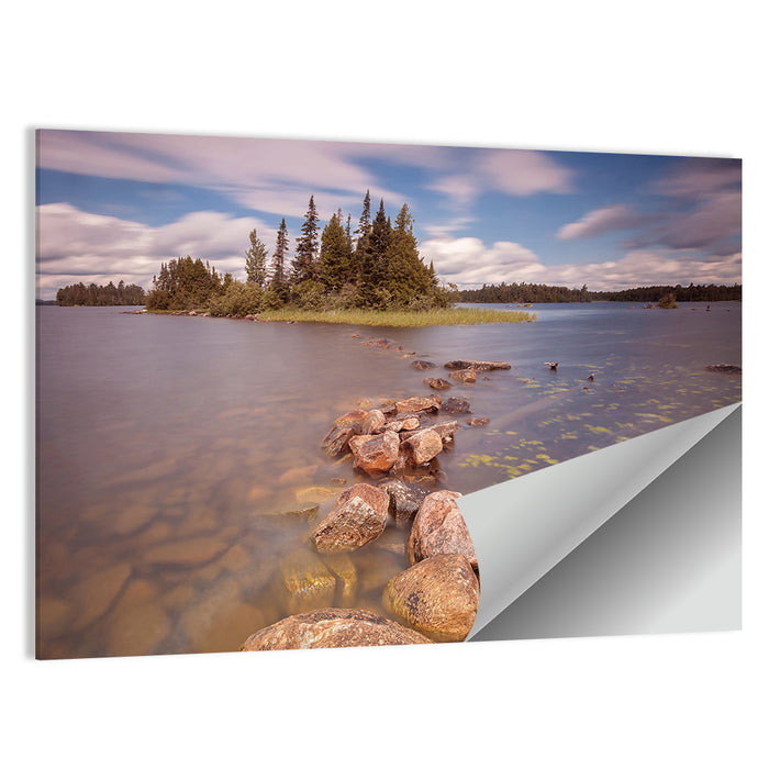 Lake Ontario Shoreline Wall Art as a poster print