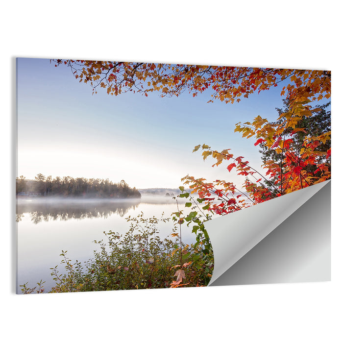 Algonquin Morning Mist Wall Art as a poster print