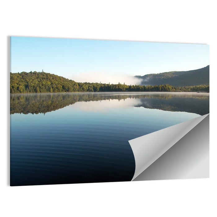 Lake Monroe Morning Reflection Wall Art as a poster print