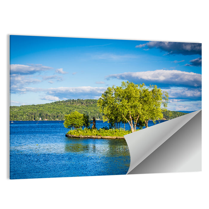 Lake Winnipesaukee Landscape Wall Art as a poster print