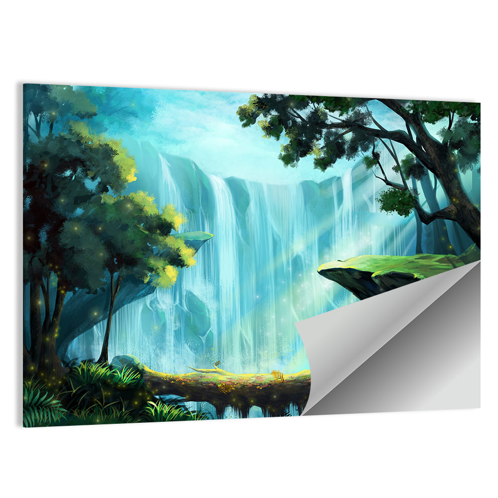 Realistic Cartoon Illustration Wall Art