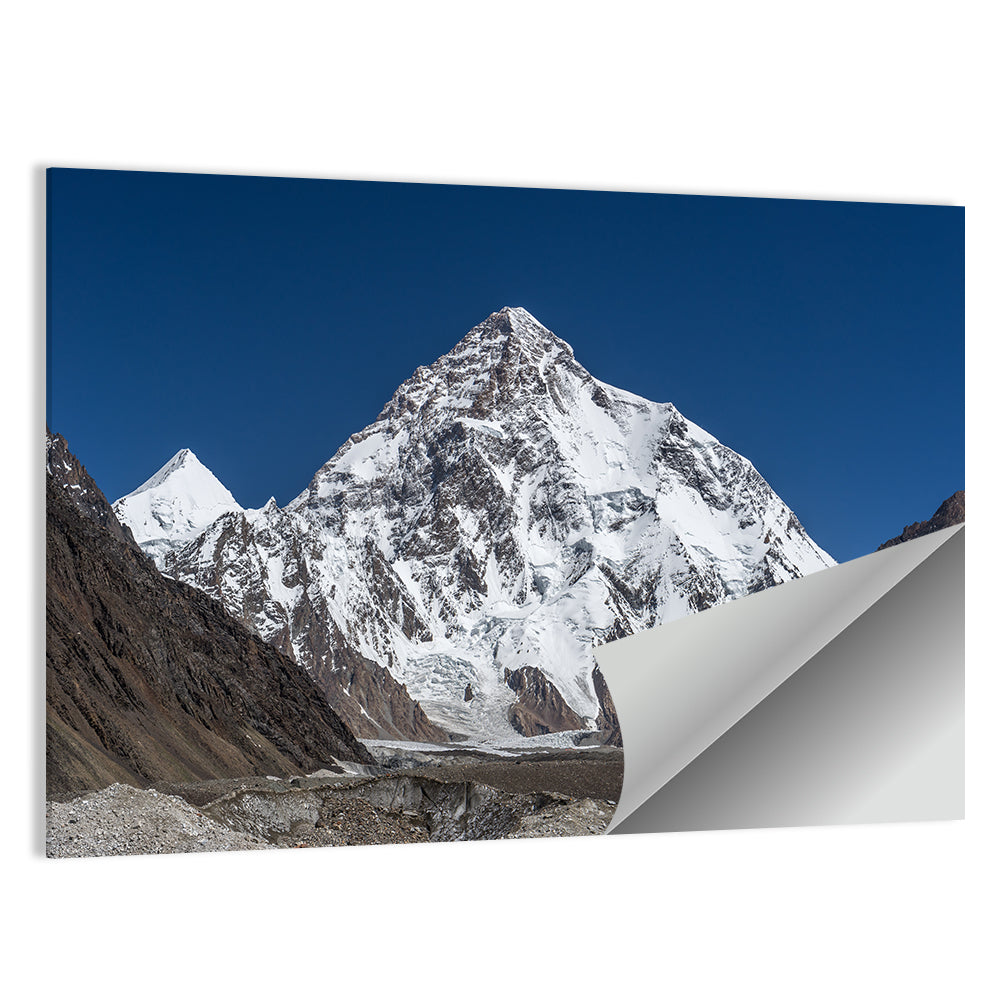 K2 Mountain Peak Wall Art