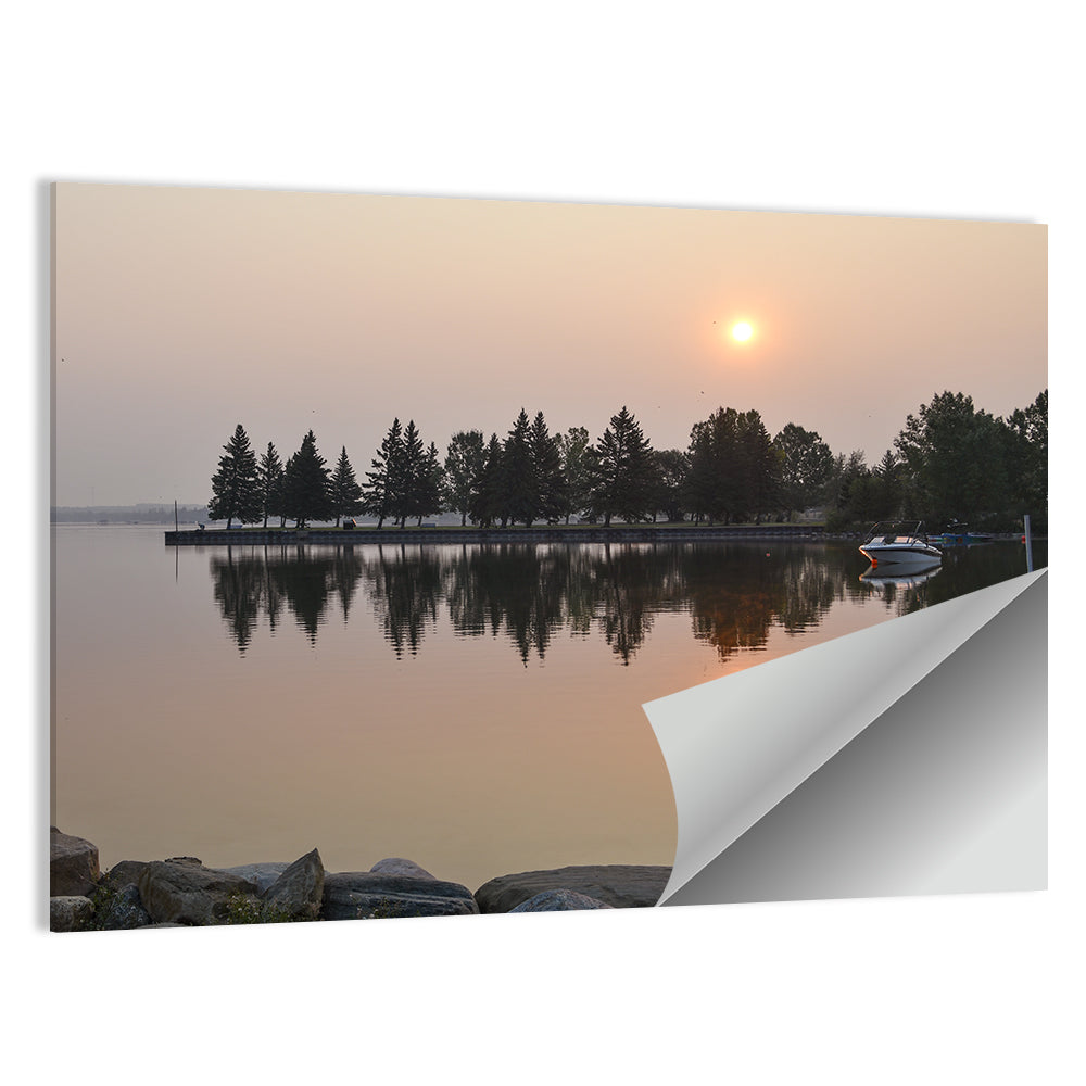 Sylvan Lake Sunset Wall Art