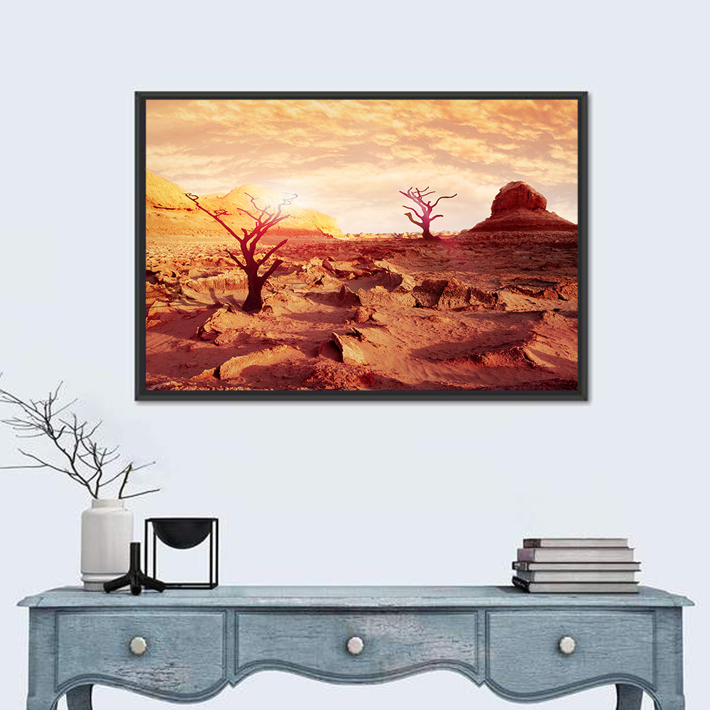 Dried Desert Wall Art