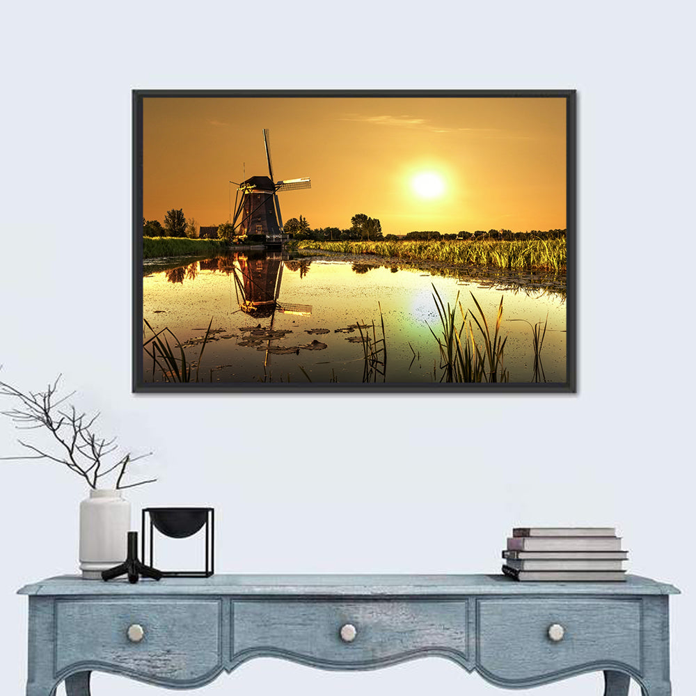Dutch Windmill Wall Art