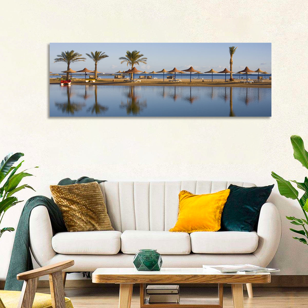 Hurghada City Beach Wall Art