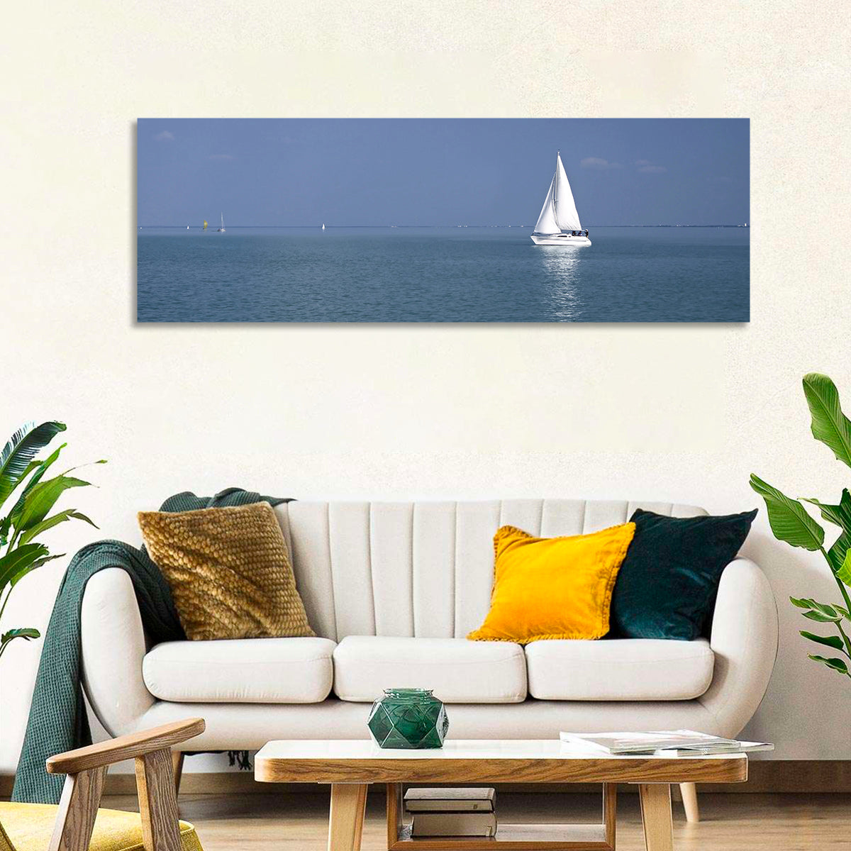 Lake Balaton Sailboat Wall Art