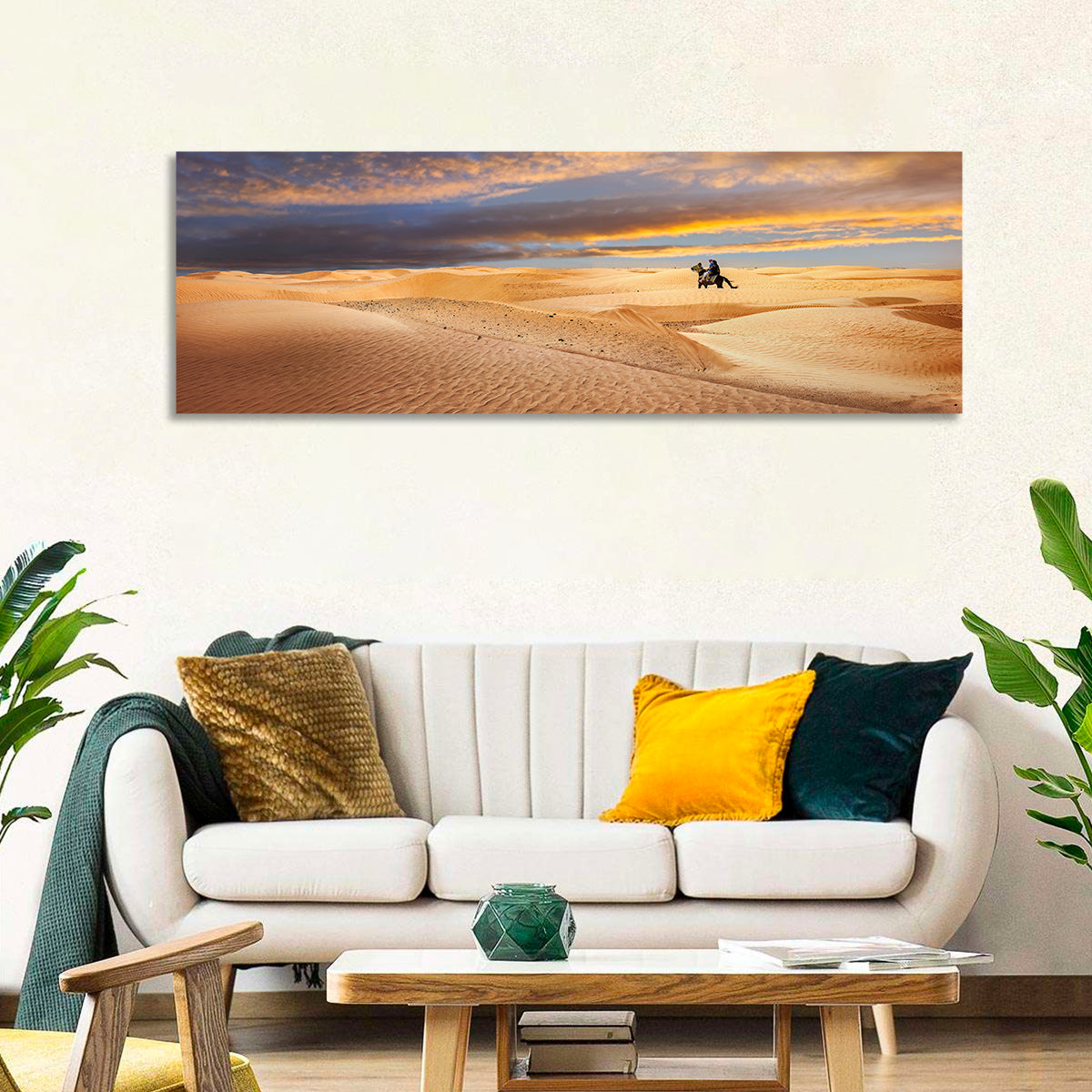 Sahara Desert Rider Wall Art