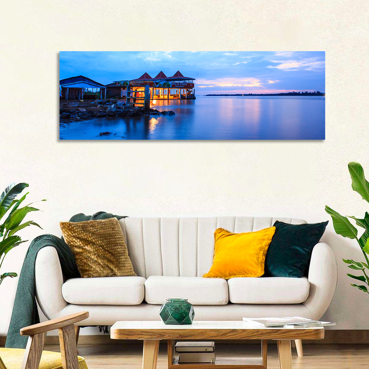 Restaurant on Lake Victoria Wall Art