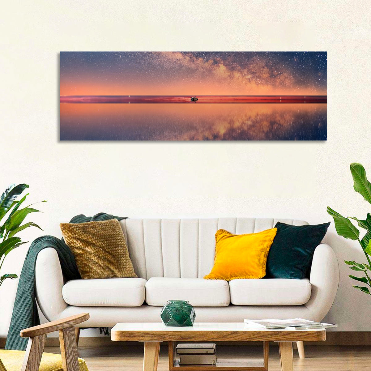 Ocean Starry Night Wall Art