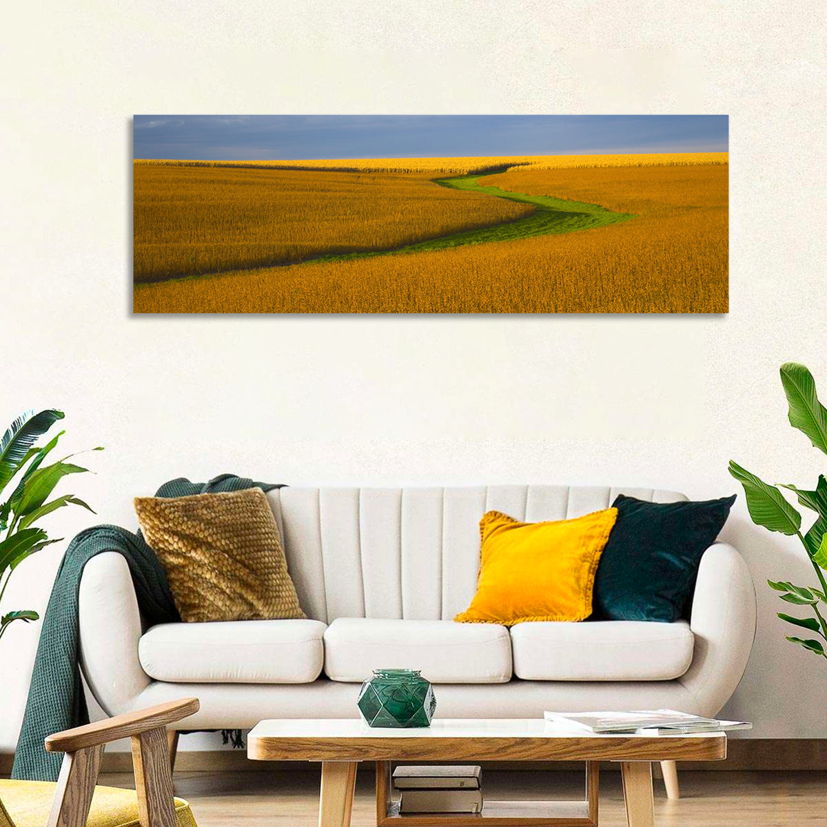 Soybean Field Wall Art