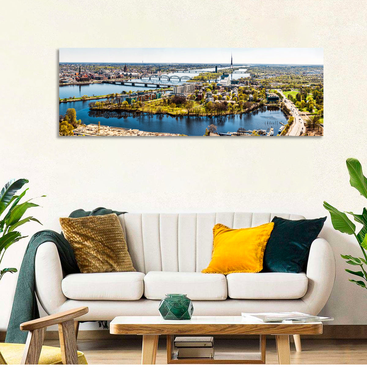 Riga City Wall Art