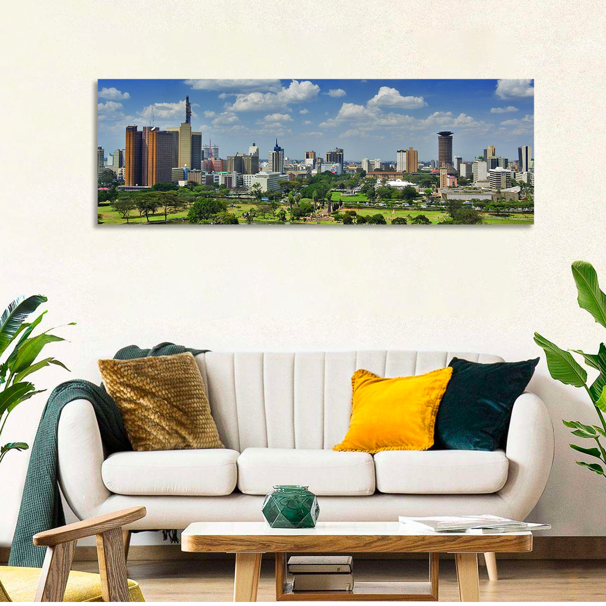 Nairobi Skyline Wall Art