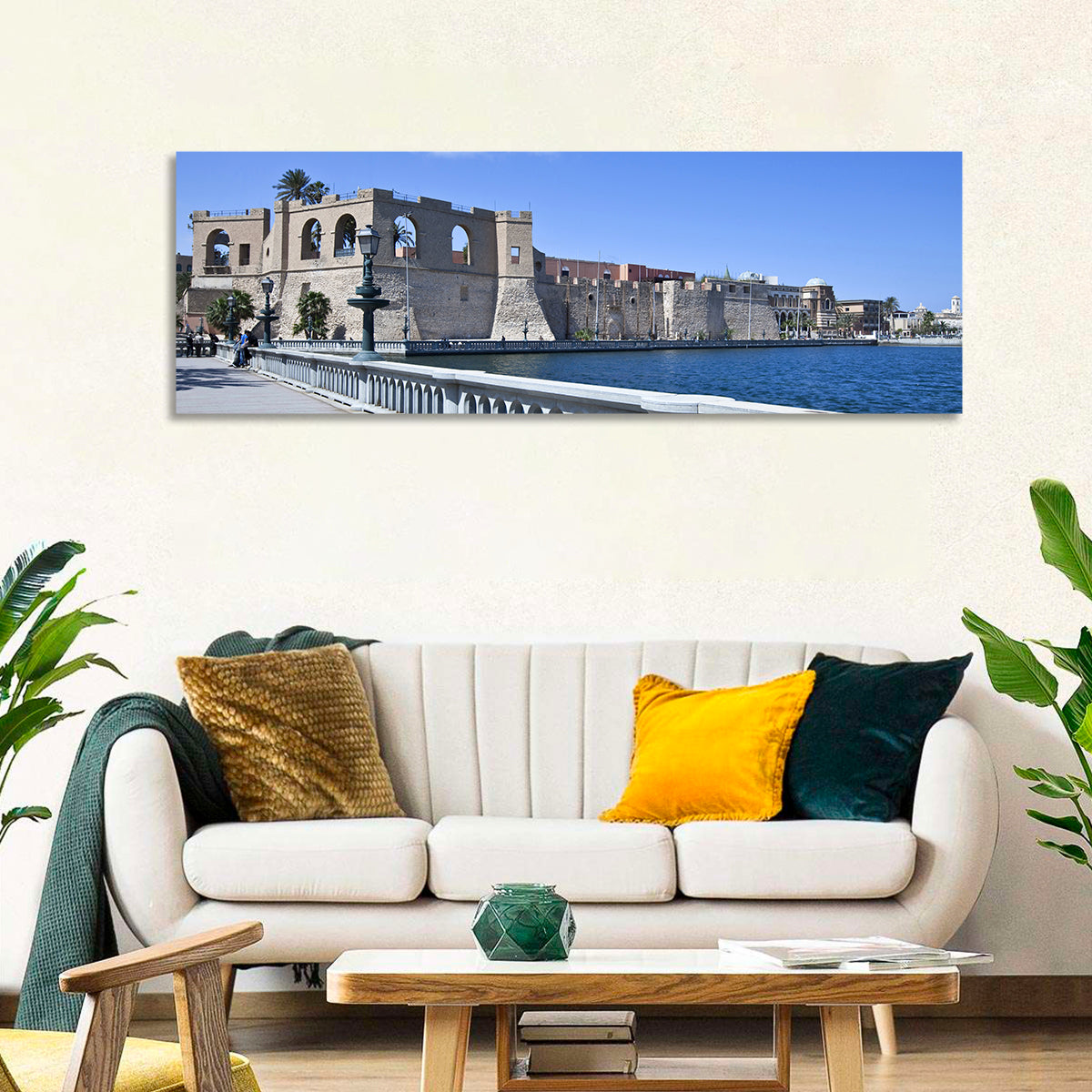 Red Fort Tripoil Wall Art