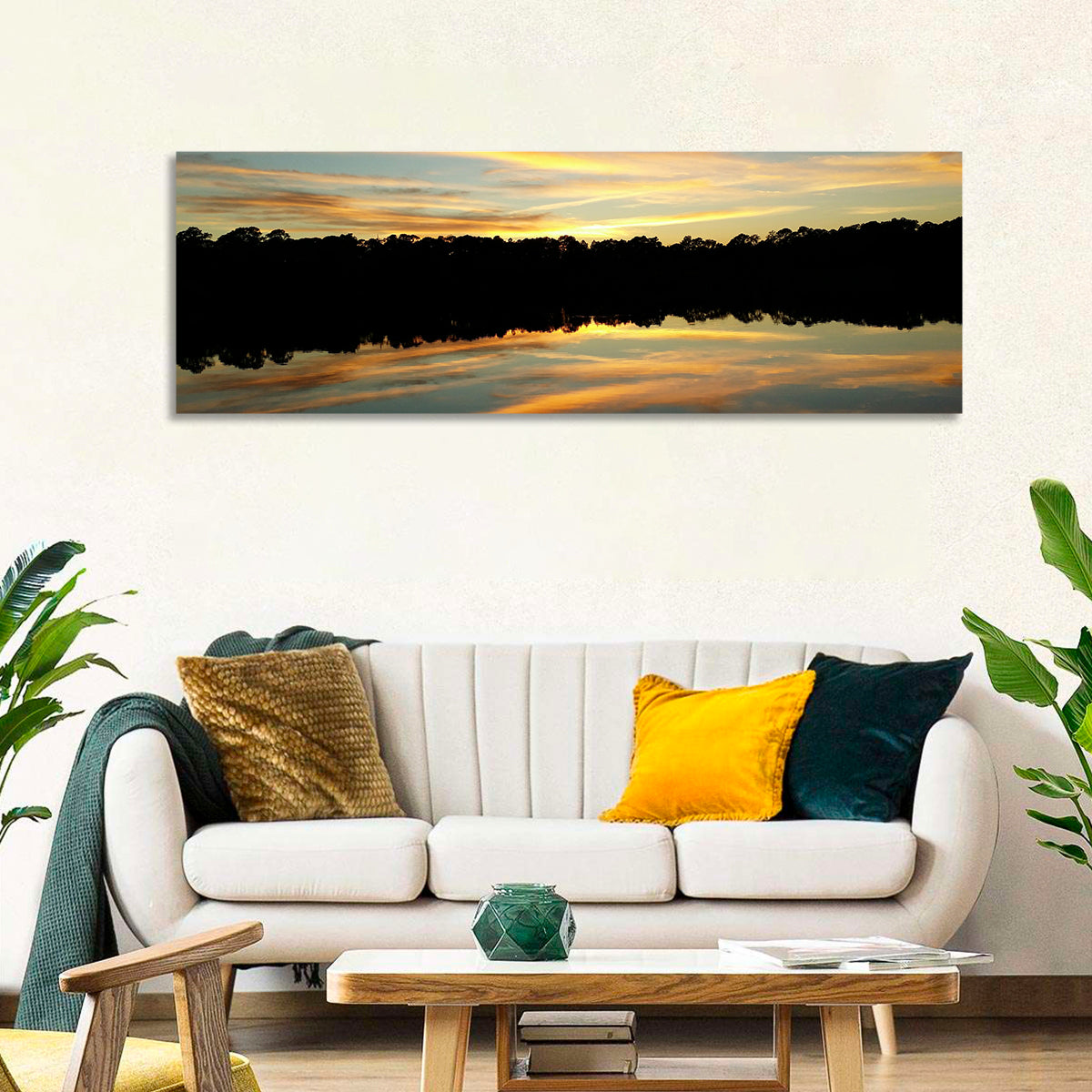 Lake Charles Sunset Wall Art