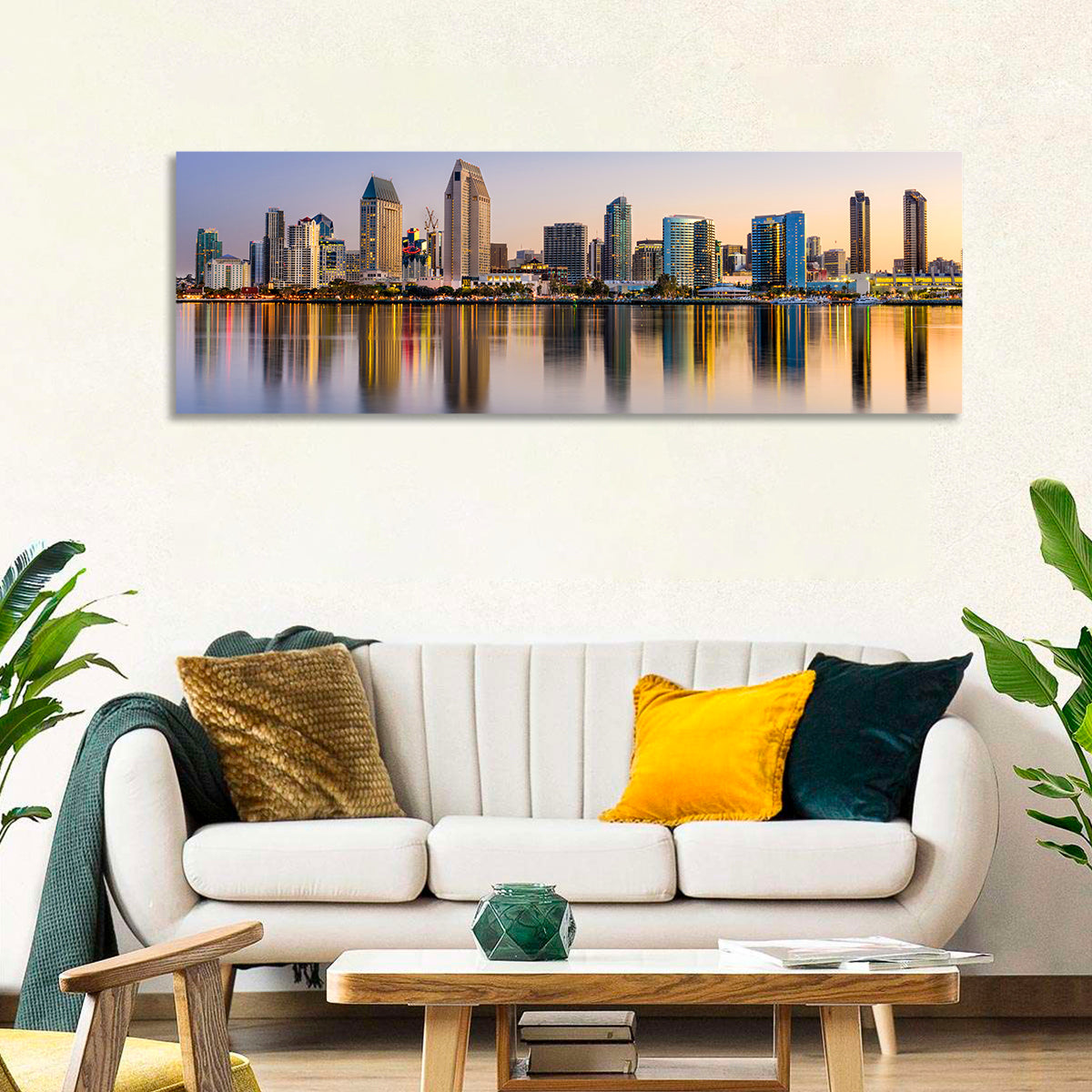 San Diego Skyline Wall Art