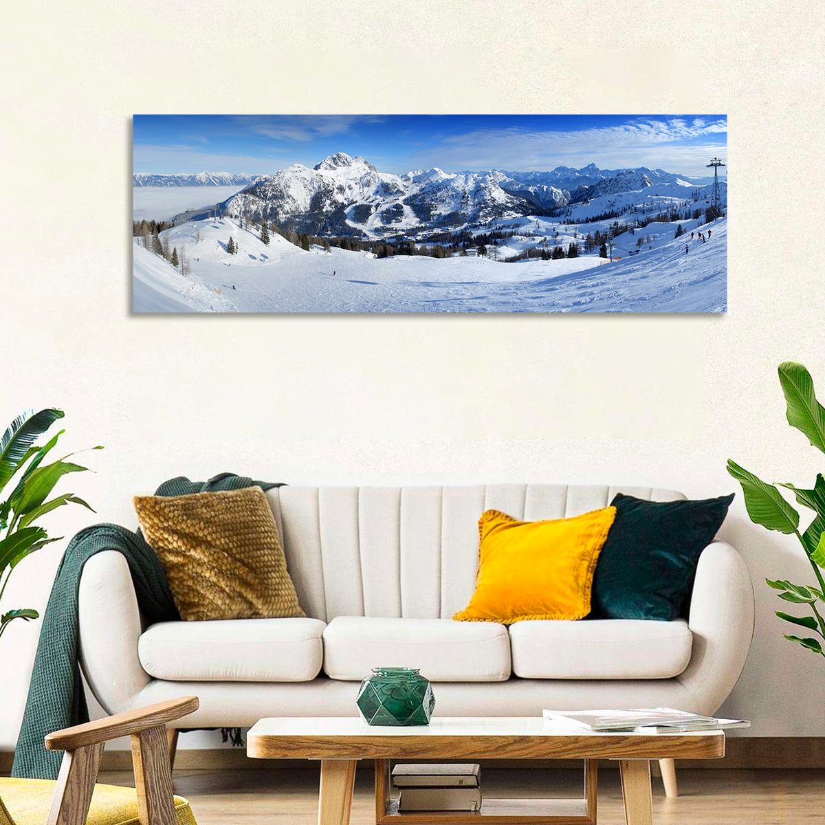 Nassfeld Ski Resort Wall Art
