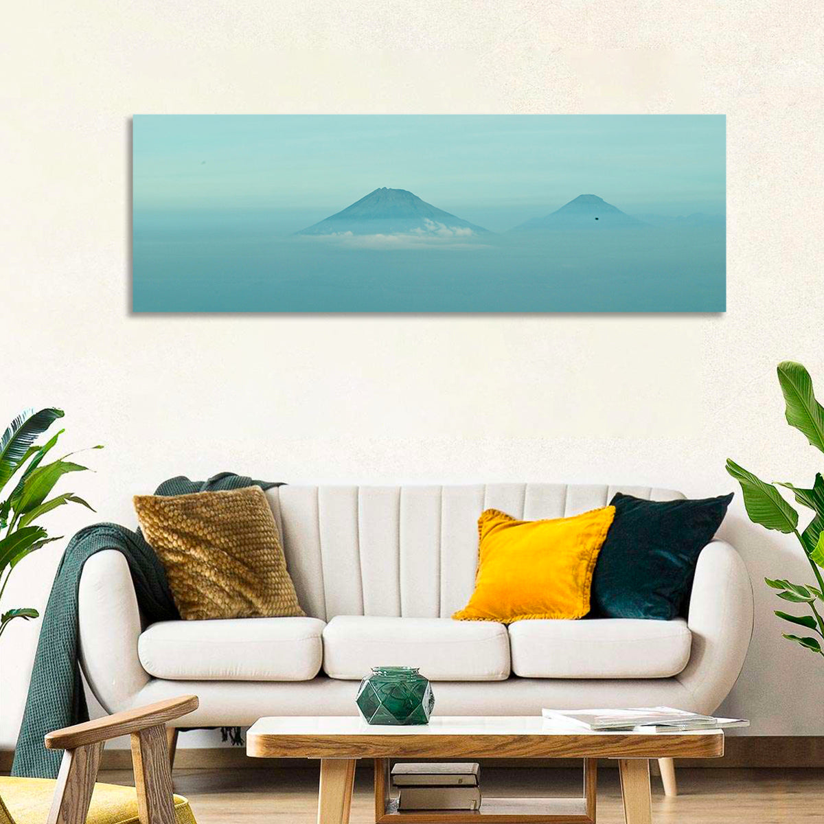 Sumbing & Sindoro Volcanoes Wall Art
