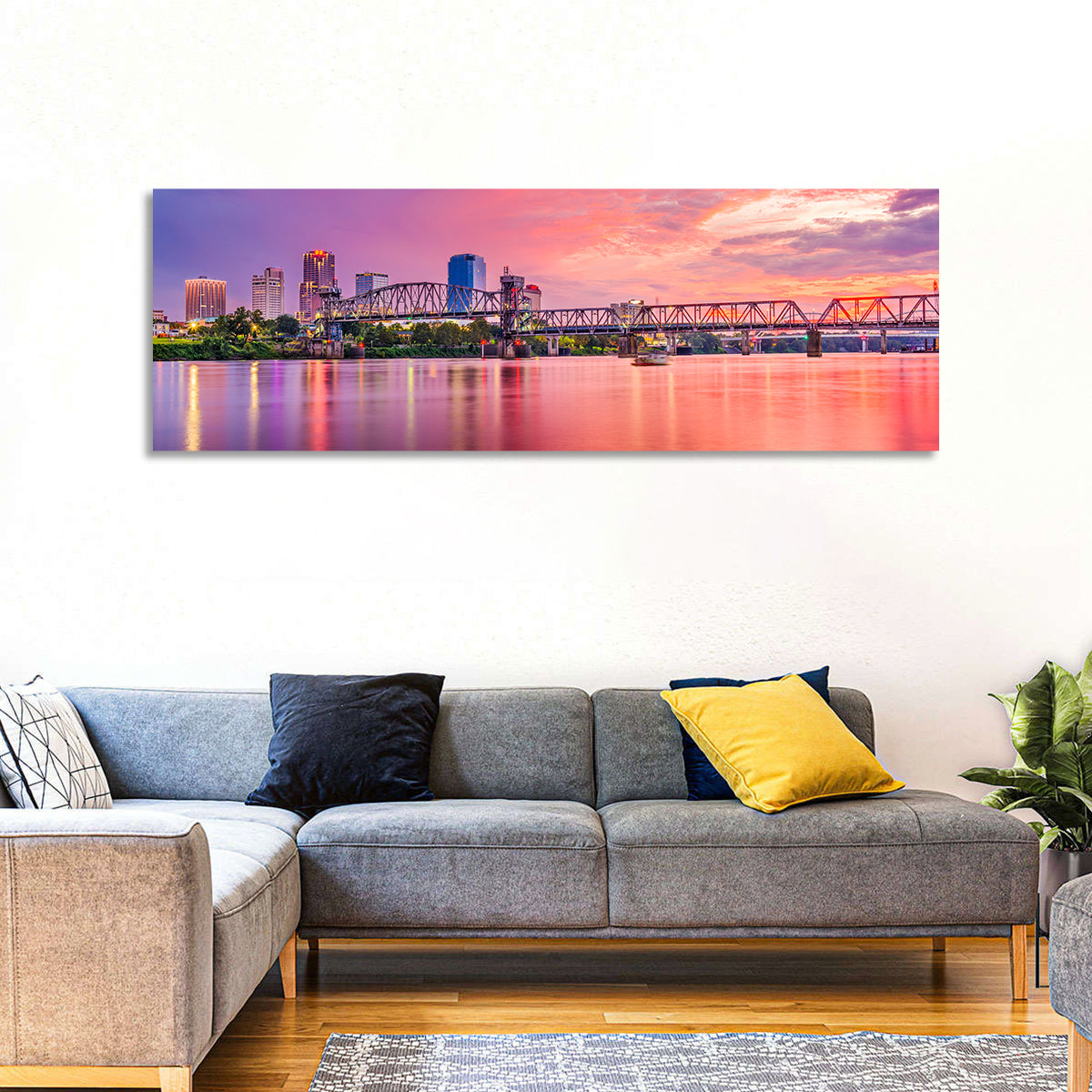 Arkansas Downtown Wall Art