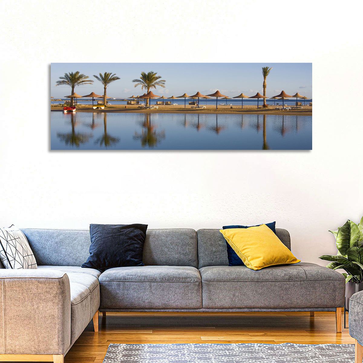 Hurghada City Beach Wall Art