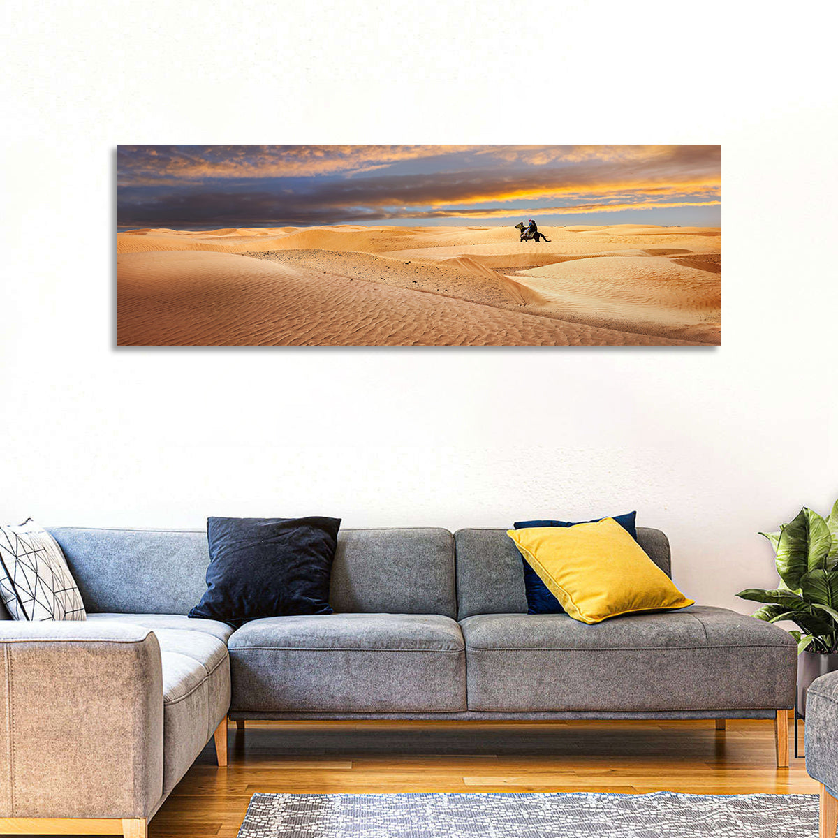 Sahara Desert Rider Wall Art