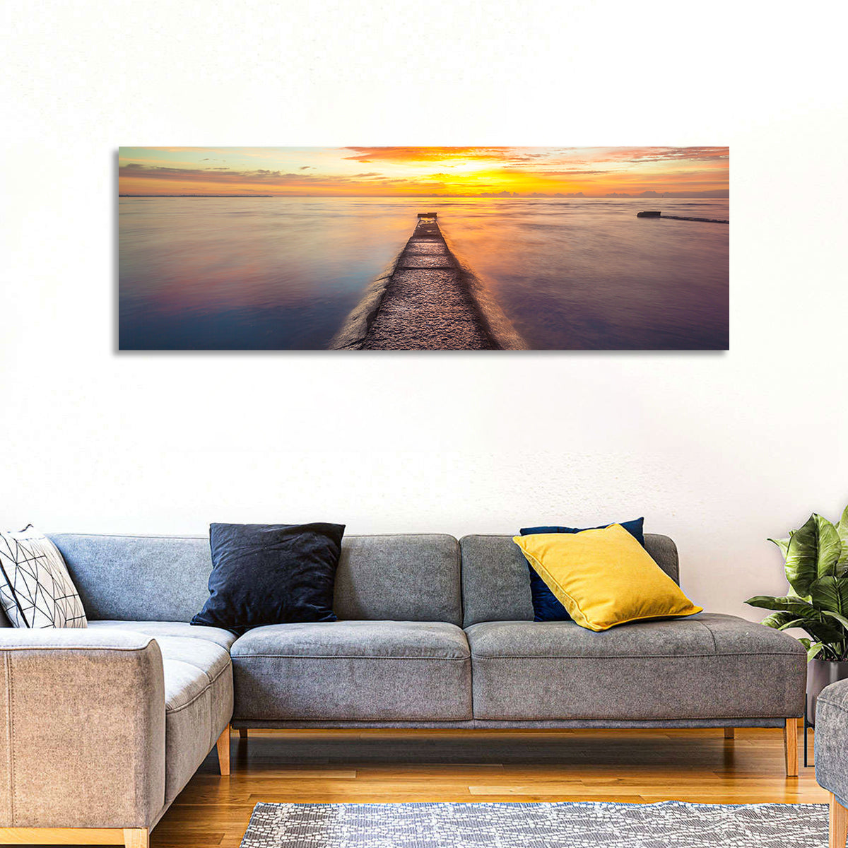 Sea Stone Pier Wall Art