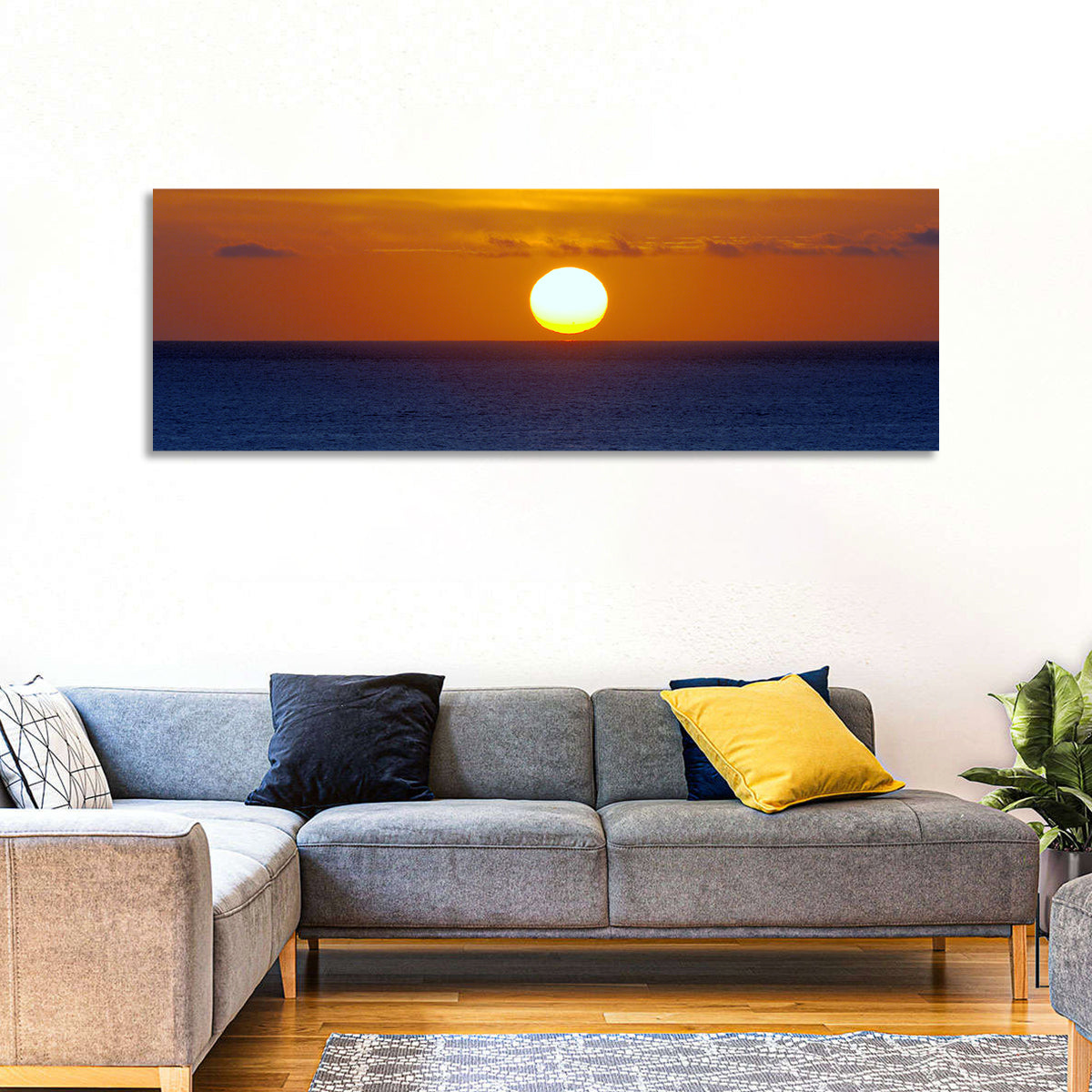 Pacific Ocean Sunrise Wall Art