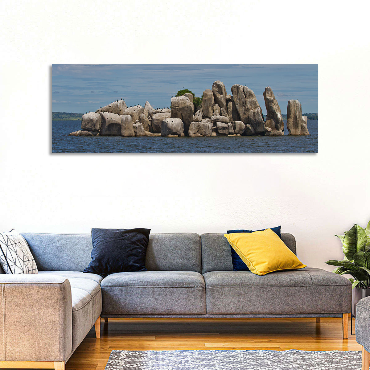 Stones Island Lake Victoria Wall Art