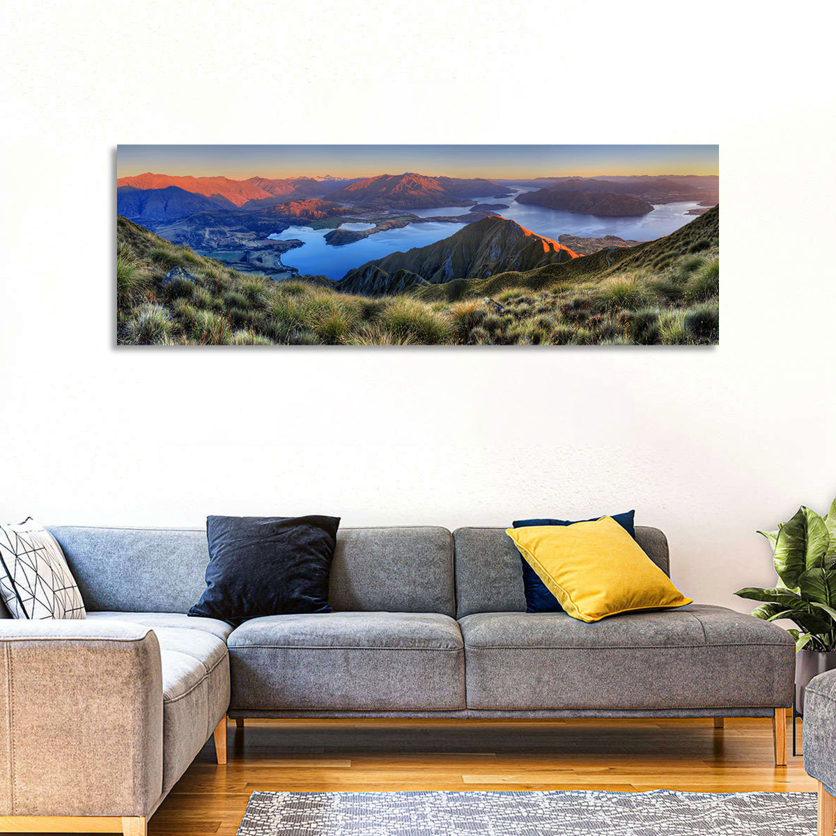 Lake Wanaka Sunset Wall Art