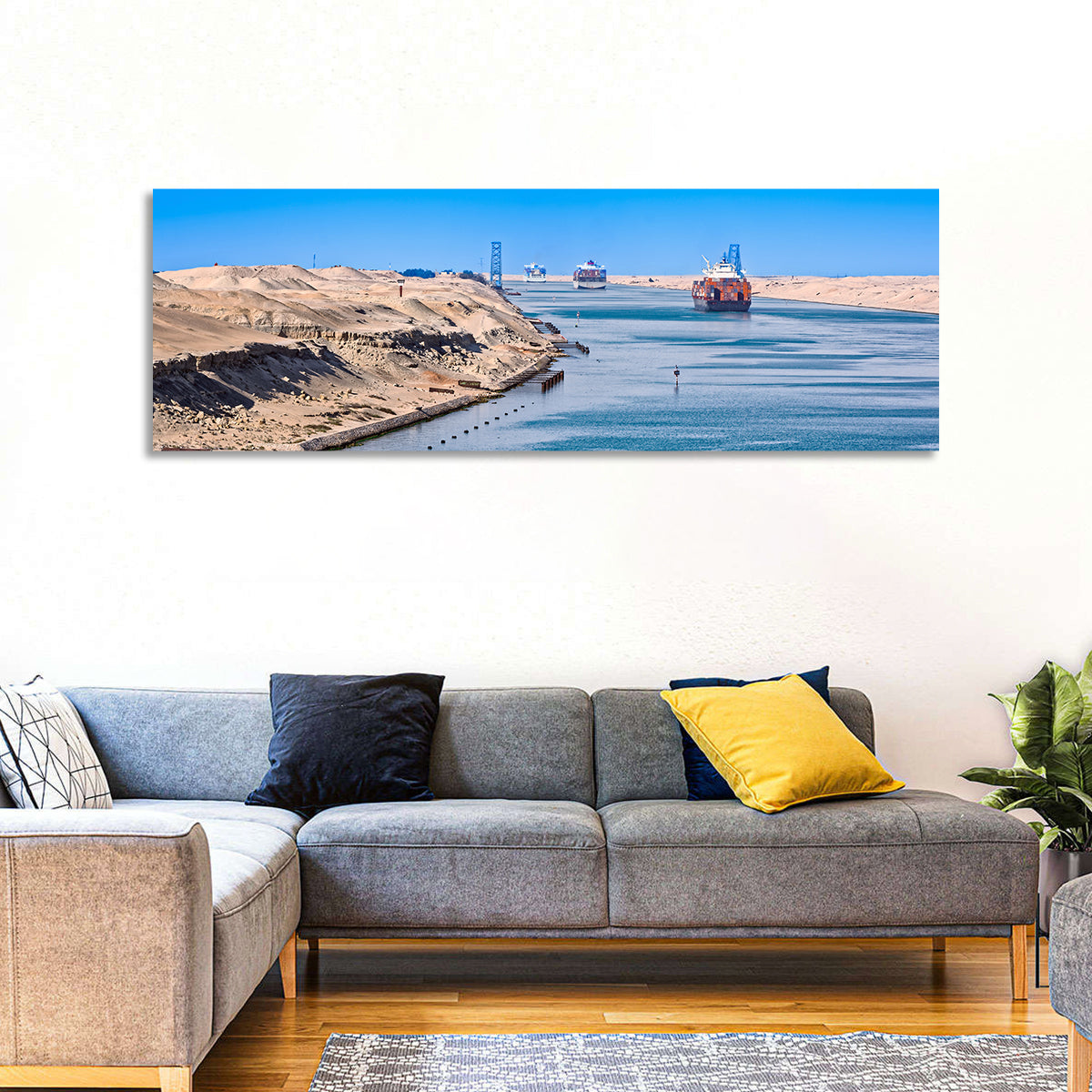 Suez Canal Wall Art
