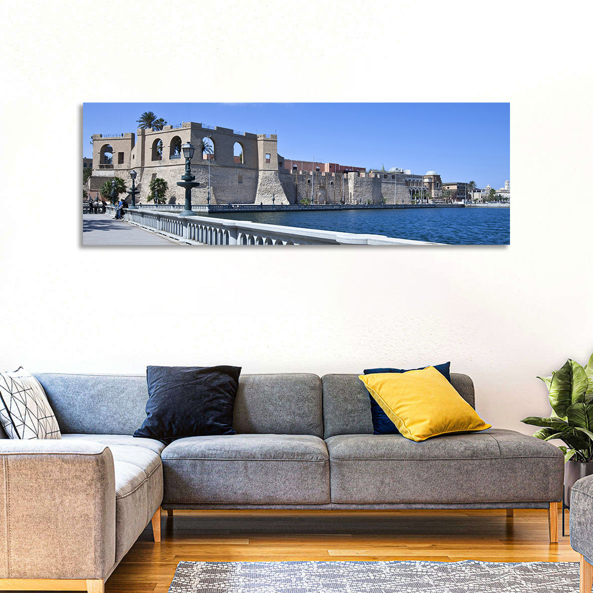 Red Fort Tripoil Wall Art