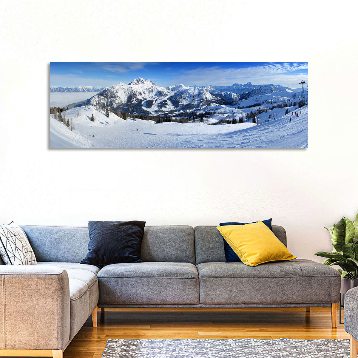 Nassfeld Ski Resort Wall Art
