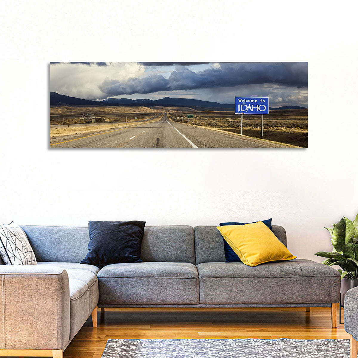 Idaho Highway Wall Art
