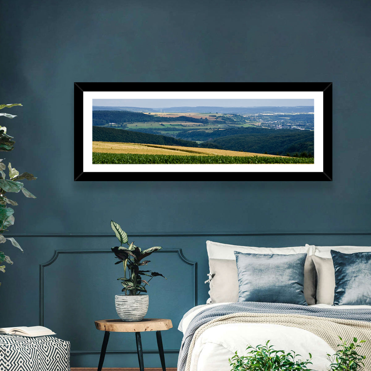Village Grainfields Wall Art