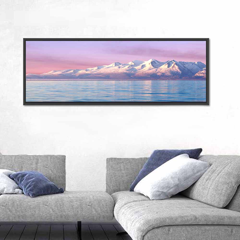 Manasarovar Lake Sunrise Wall Art