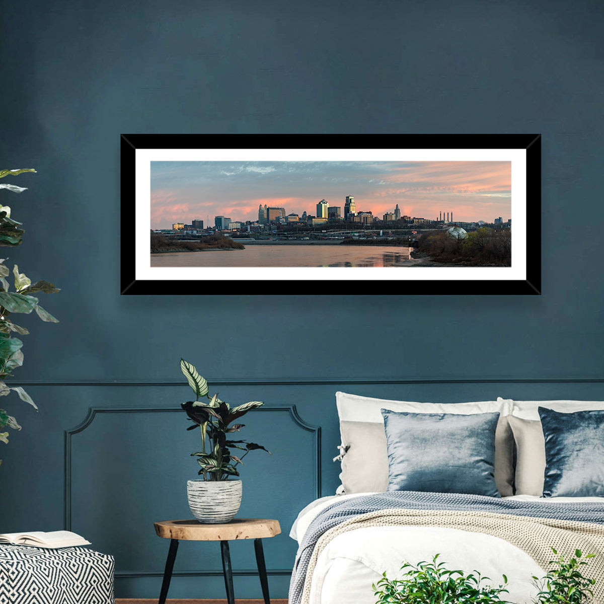 Kansas City Skyline Wall Art