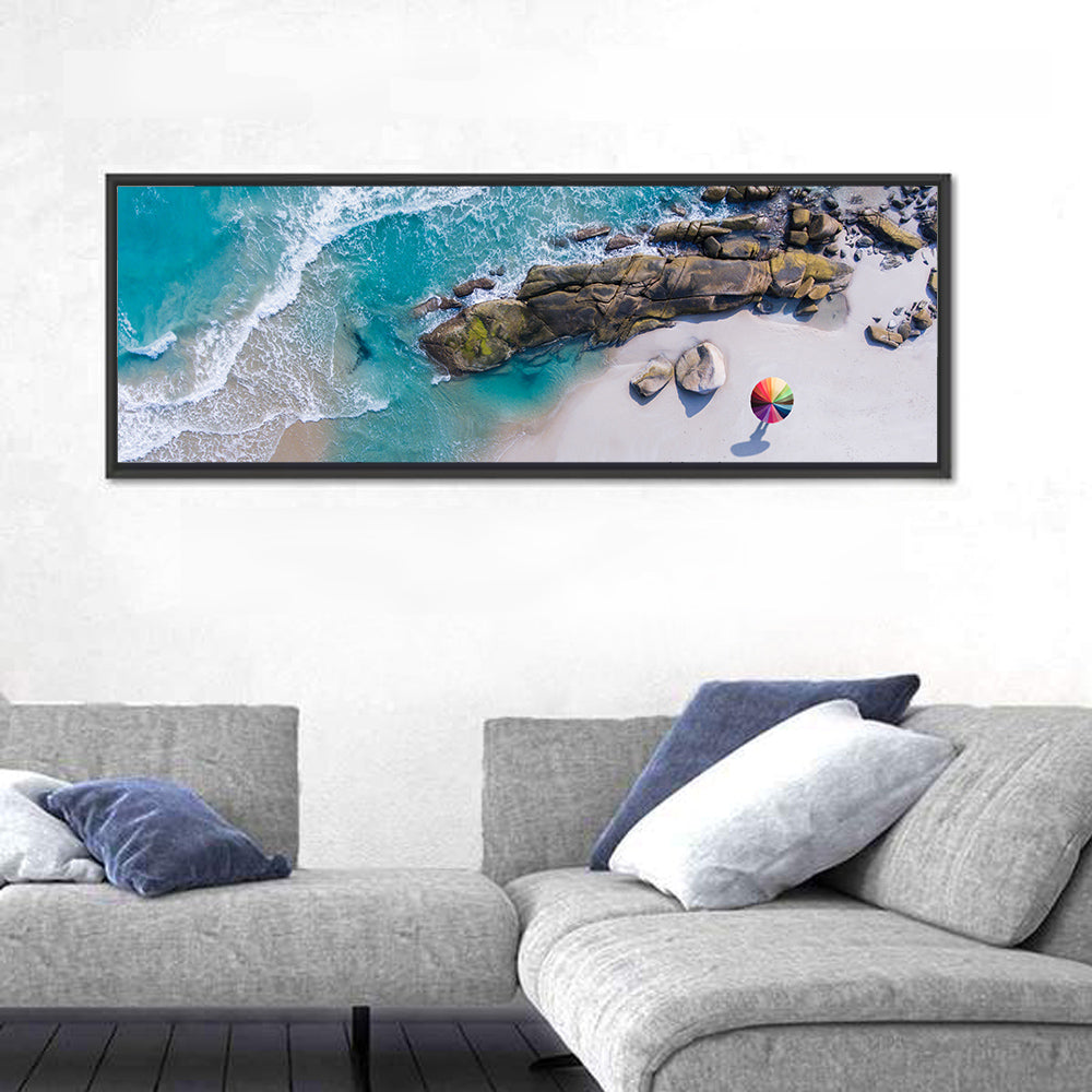 Beach Aerial View Wall Art