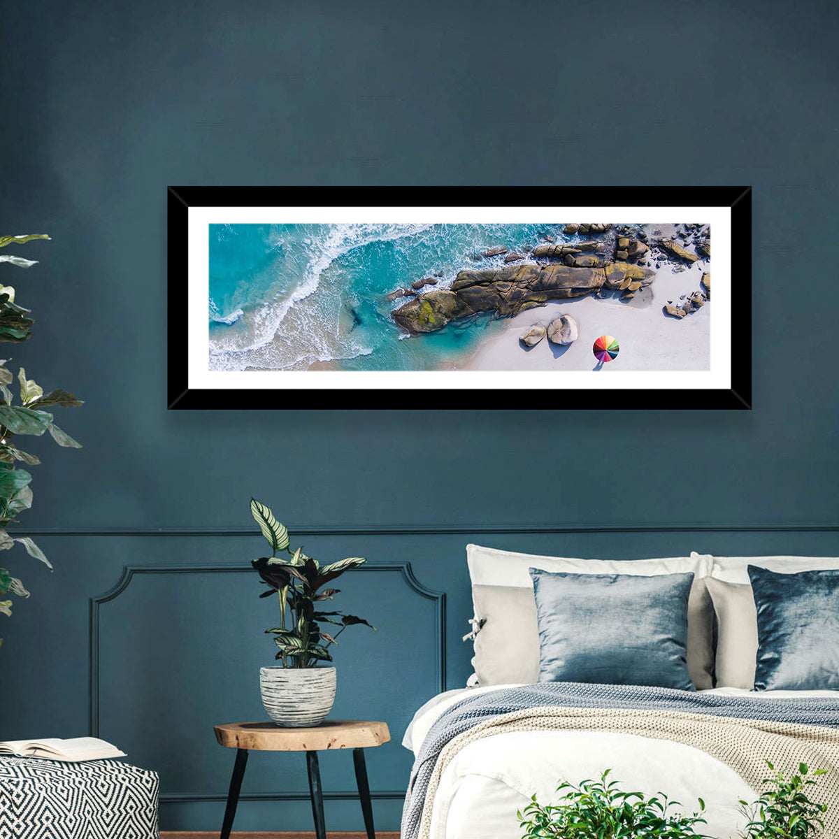 Beach Aerial View Wall Art