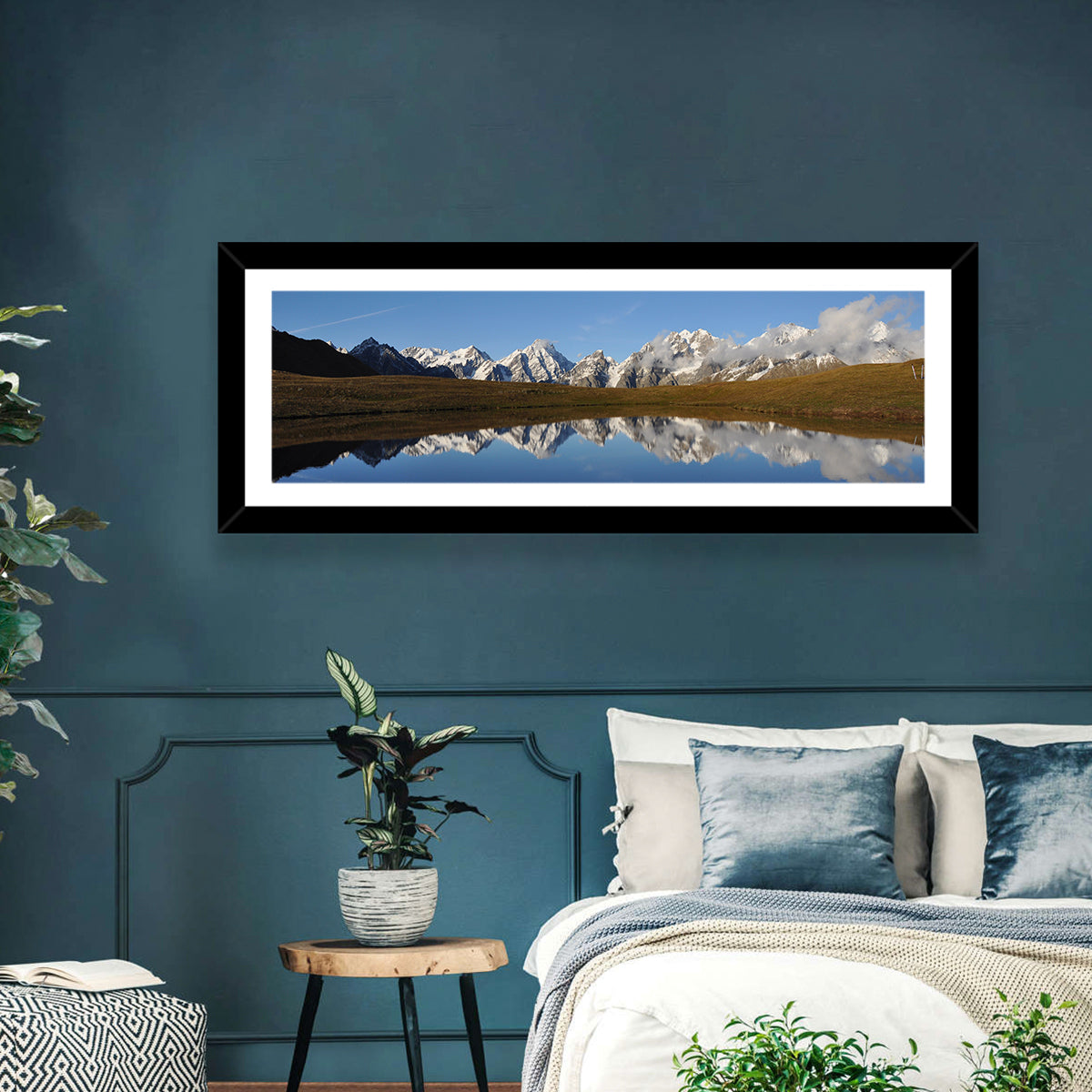 Svaneti Mountains Lake Wall Art