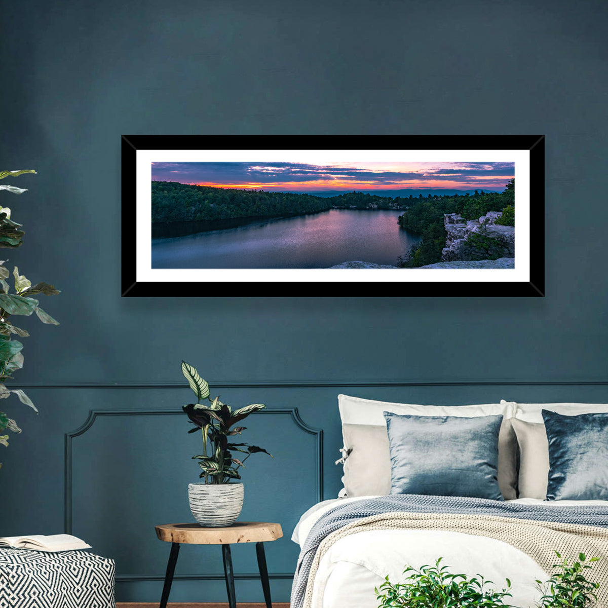 Lake Minnewaska Sunset Wall Art