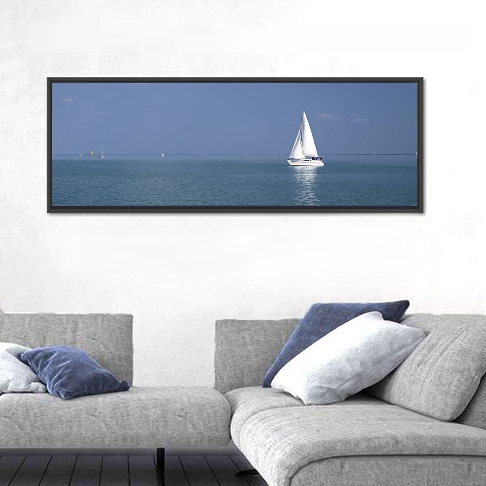 Lake Balaton Sailboat Wall Art