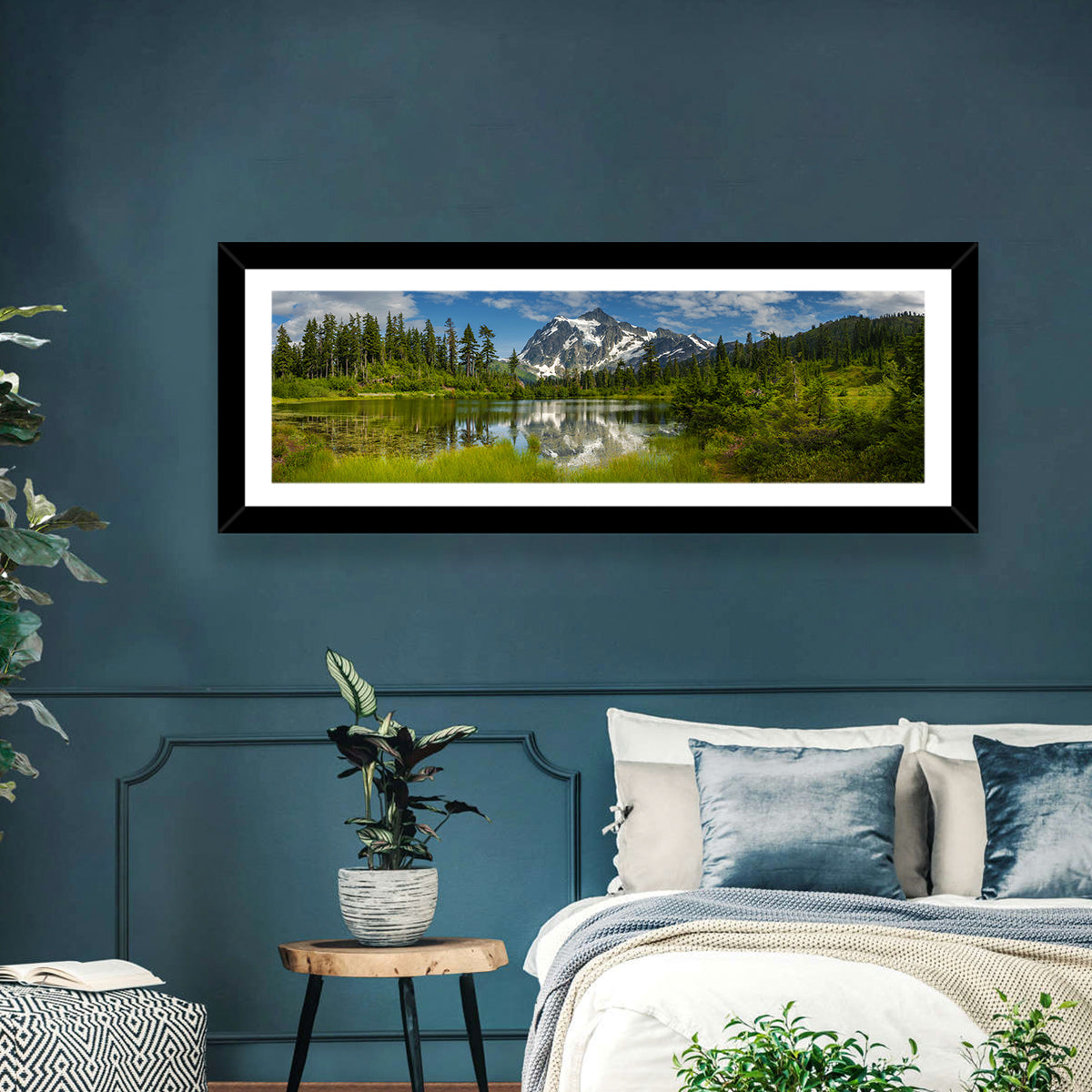 Mt Shuksan from Picture Lake Wall Art